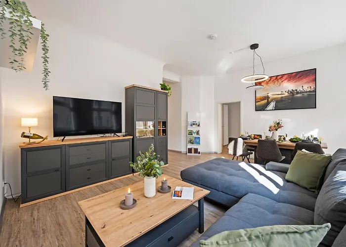 Ferienwohnung Blassdoerfer - Traumhafte Altbauwohnung Mit Self-Checkin Und 93 Qm2
